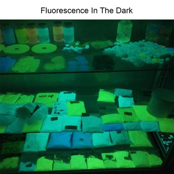  20-50g/Veľa Svetla Piesku Kameňa Fluorescenčné Super Svetelné Častice Svietiť v Tme Pigment pre DIY Jewery Uskutočňovanie Dodávok