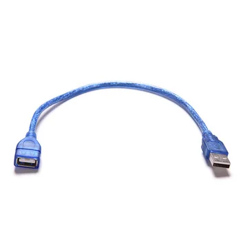  Krátky USB 2.0 A/F Žena Na Muža Predlžovací Kábel Kábel
