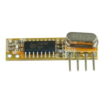  1PCS RXB12 433Mhz Superheterodyne Bezdrôtový Prijímač pre Presné Arduino/AVR