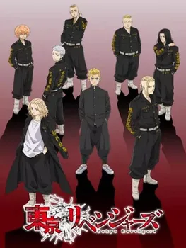 Retro Umenie Klasické Anime Tokio Revengers Kraft Papier Plagát Dekorácie Bar Samolepky Na Stenu Plagát Prispôsobenie