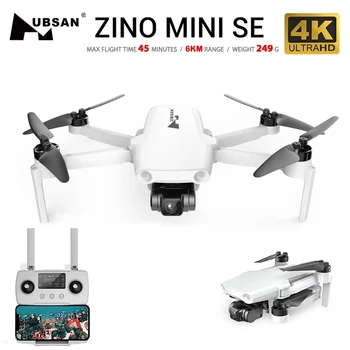  Hubsan ZINO Mini SE RC Drone 249g WIFI FPV GPS Mini Quadcopter s 4K Kamera 3-Os Gimbal 45mins 6 KM Profesionálne Dron Hračky