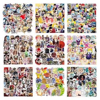  50PCS Rôzne Anime Zber Graffiti Nálepky Démon Vrah Útok Obrie Kufor Skateboard Notebook Nálepky Veľkoobchod
