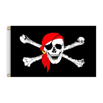  Móda Hrdinské Krvi Lebky Pirátske Vlajky Jeden Kus Lebky Vzor Záhradné Dekorácie Európsky a Americký Štýl Oko-lov