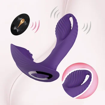  Bezdrôtové Diaľkové Ovládanie Stimulátor Nositeľné Klitorálny G-Spot Vibrátor Žena Dildo Pošvy Masturbator Kúrenie Sexuálne Hračky pre Ženy