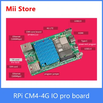  Raspberry Pi CM4-4G IO pro board Dual Ethernet a 4G LTE Modul HUAWEIME909S 821a EG25-G CAT4 HDMI
