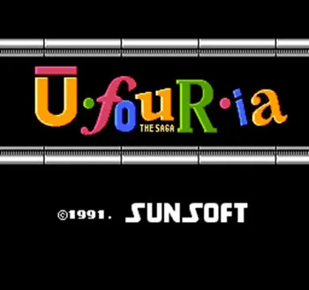  Ufouria (E) 60 Kolíky 8 Bit Hra Karty