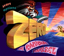  Nula Kamikaze Veverička 16 bit MD Hra Karty Pre Sega Mega Drive Pre Genesis