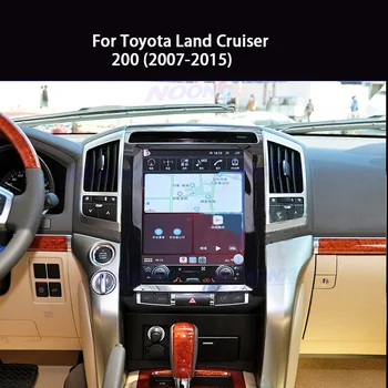  Android 10 IPS Displej Pre Toyota Land Cruiser 2007 2008-Auto DVD Rádio Navigatie GPS Bezdrôtový Carplay Multimediálny Prehrávač