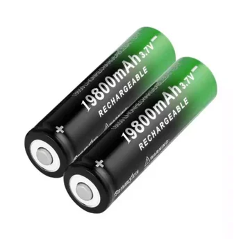  2020 Nové 18650 Li-Ion Batéria 19800mah Nabíjateľná Batéria 3.7 V, Pre LED Blesk Blesk Alebo Elektronických Zariadení, kontakty batérie
