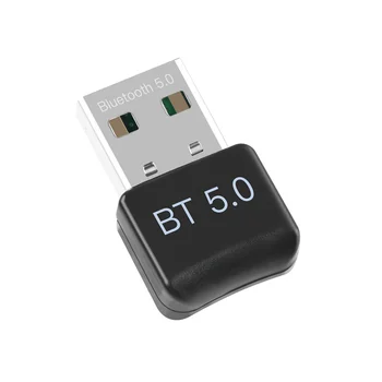  BGGQGG Bluetooth 5.0 Adaptér USB Bluetooth Dongle Počítač USB Bluetooth Audio Prijímač Hudby Modrý Zub 5.0 Vysielač Pre PC