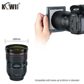  Vyváženie bielej Filter Šedá Karty pre Objektív až 82mm Priemer pre Canon, Nikon, Sony Fuji Panasonic SLR ZRKADLOVKY Mirrorless Fotoaparátu Objektív