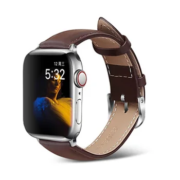  Nový ročník kožené watchbands pre iwatch náramok Apple hodinky kapela 44 mm 40 mm 42mm 38mm série 4 3 2 1 hodinky remienok
