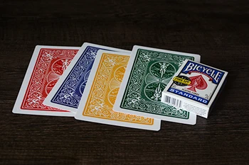  Štyri-farba Veľké Kartu Zmeniť Kúzla Fáze zblízka Magia Zmena Biela Karta Klasické Magie Ilúzie Trik Rekvizity