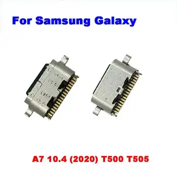  2-20Pcs Pre Samsung Galaxy Tab A7 10.4 (2020) - T500 T505 USB Nabíjací Dok Socket Port Jack Konektor