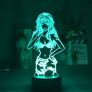  Akrylových 3D Nočné Svetlo LED Sexy Dievča Lampa Tabuľka Posteli Nočného Atmosféru Dekorácie Pre Spálne Klub Smart Phone Control