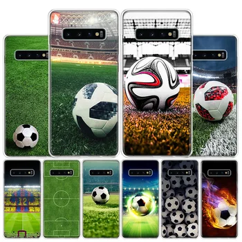  Futbal, futbalový loptu dizajn Krytu Telefón puzdro Pre Samsung Galaxy A50 A70 Poznámka 20 Ultra 10 Pro 9 8 A40 A20E A10S A6 A7 A8 A9 Plus
