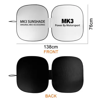 Čelného skla Slnko Odtiene Automobilových Predné Okno Ochrany Slnečníky Na VW Golf MK2 MK3 MK4 MK5 MK6 MK7 MK8 Auto Príslušenstvo