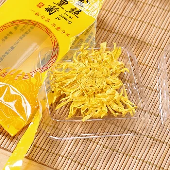  Chryzantéma Čaj Gold Royal Silk Super Premium Tongxiang Listy Oheň Zdravé Potraviny 100 Tašky