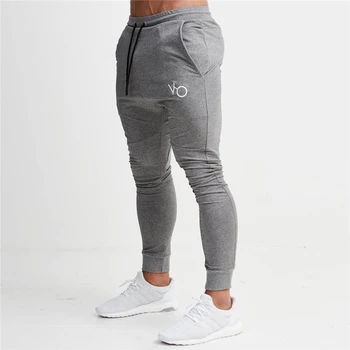  Jogger fitness mužov športové oblečenie bavlna vyhovovali streetwear ležérne pánske oblečenie fitness pulóver s kapucňou, plus pánske nohavice