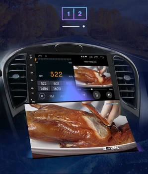  Eunavi 2 Din Android 10 autorádia Multimediálny Prehrávač Videa Pre Nissan krčma pri ceste YF15 2010-Vedúci jednotky GPS Navigácie 2 din žiadne DVD