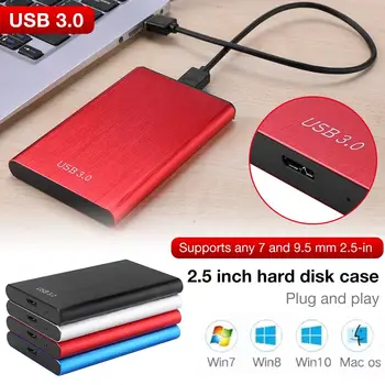  2.5 Palcový HDD SSD Prípade, SATA do USB 3.0 Adapter HDD Pevný Disk Externý HDD Enclosure Prípade 2TB HDD Disk pre systém Windows Macc OS