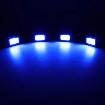  1 Sada LED Rock Svetlá RGBW Multi-farby, Dekoratívne Atmosféru Hub Lampa bluetooth Ovládanie Na Jeep Offroad Vozidlo UTV Koleso Svetla