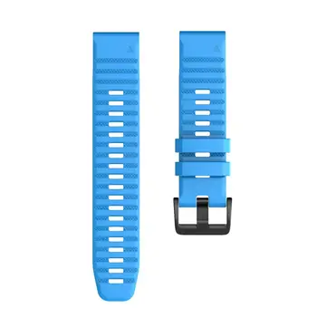  20/22/26mm Silikónové Watchband Wriststrap popruh pre Garmin Fenix 6X 6 6S Pro 5X 5 5S Plus 3 3-LR Jednoduché Uchytenie Rýchle Uvoľnenie wirstband