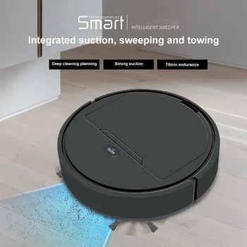  Automatický Robot 3-V-1 Smart Wireless Zametanie Vysávač DAry Tepovanie Stroj Plnenie Inteligentný Vysávač Home