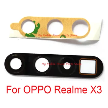  Nové Zadné zadný Fotoaparát, Objektív OPPO Realme X3 Realmex3 Späť Objektív Hlavného Fotoaparátu Sklenený Kryt S Samolepiace Nálepky Náhradné Diely