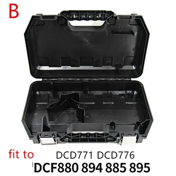  Tool box Nástroje kufor prípade DEWALT DCD791 DCD777 DCD796 DCD996 DCF880 DCF894 DCD885 DCF895 DCD771 DCD776 DCD887