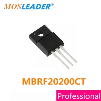  Mosleader MBRF20200CT TO220F 50PCS NA-220F MBRF20200C MBRF20200 20200 Vysokej kvality