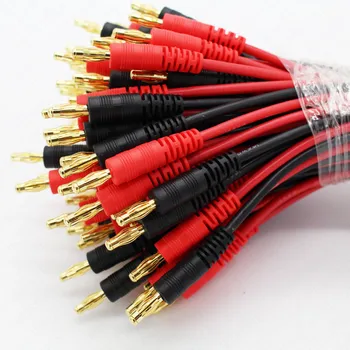  50pcs/ veľa Traxxas nabíjací kábel 14 AWG Kábel s 4.0 plug DZ0198