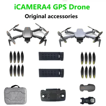 ICAMERA 4 Drone Originálne Príslušenstvo Batérie 7.4 V 2200mAh Vrtule Javorový List / Pre iCAMERA 4 Hučí Náhradných Dielov