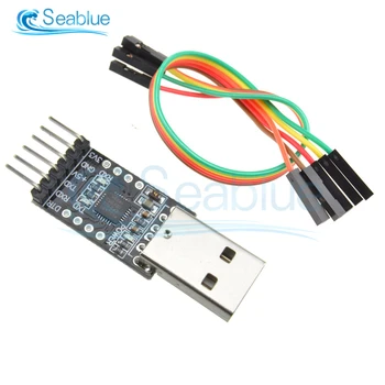  CP2102 USB 2.0 UART TTL 6 Pinov Konektora Modul Converter, Sériové STC Nahradiť FT232 CH340 PL2303 CP2102 MICRO USB pre Aduino