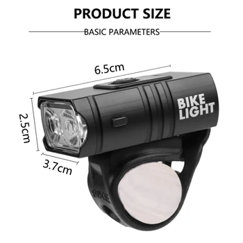  T6 Požičovňa Svetlo na Bicykel Predné, Zadné Lampy, LED, jazda na Bicykli USB Nabíjateľné 800LM Predné zadné svetlo Nastaviť Cyklistické Bezpečnosti Svetlometov