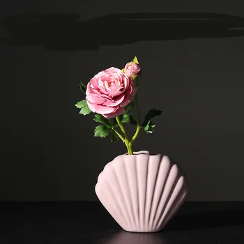  Kvetinové vázy Domov jednoduchý geometrický Štýl kolo viniča Keramické Obývacia Izba, Spálňa Pultu Vázy na party Dekorácie