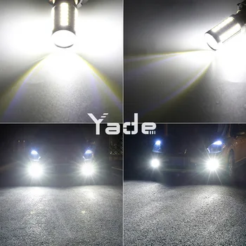  Automobilový LED žiarovka H4 H7 H11 9005 9006 hmlové svietidlo 5730 5630 33smd motocykel svetlomet