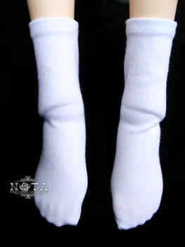  BJD bábika ponožky vhodné na 1/3 1/4 1/6 SD DD MSD MDD YOSD Strýko Bábika nohavice zodpovedajúce kus klasické biele ponožky biely športové ponožky