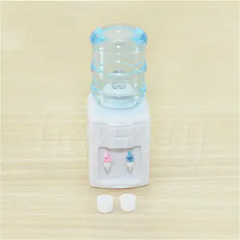  1:12 Miniatúrne Plastový Zásobník Vody Stroj Kuchyňa Domček Pre Bábiky Príslušenstvo