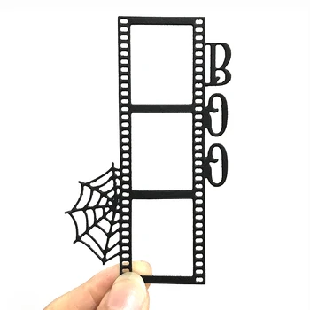  Halloween Film Miláčik Spider Čisté Rezanie Kovov Die Šablóny pre Scrapbooking Papier Plavidlá Album Karty Darček Decor Nôž Punč vysekávané