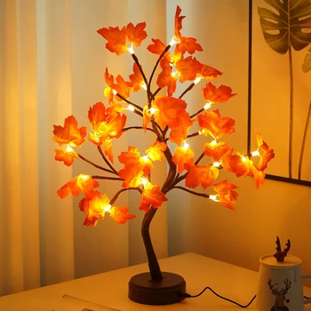  LED Nočné Svetlo Vianočný Stromček, Nočné Lampy, USB Medený Drôt Rozprávkových Svetiel Pre Domáce Deti Spálňa Posteli Stôl Osvetlenie Interiéru Dary