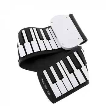  37 Kľúče Profesionálne Kremíka Flexibilné Rúk zrolovať Klavír, Elektronické Klávesové Varhany Darček pre Deti Hudobné vystúpenie