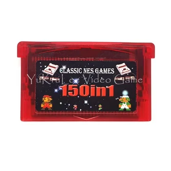  150 v 1 Zostavovanie 32 Bitov Video Hry Pamäť Kazety Karty pre Nintendo GBA NDS 2DS Konzoly 3DS