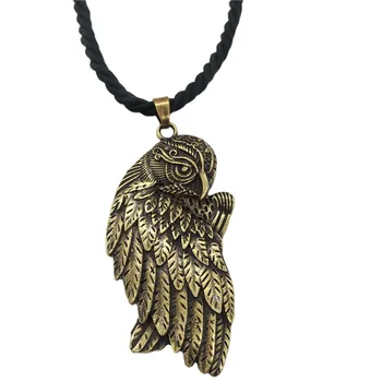  Nostalgia Sova Šperky, Prívesok Náhrdelník Viking Slovanské Vták Amulet Talizman Ochrany