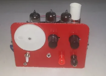  Regeneračné DC tri lampy Krátke Vlny Trubice Rádio Súprava CW, SSB prijímač napájaný z batérií