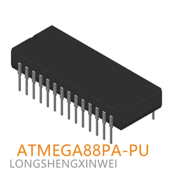  1PCS Nový, Originálny ATMEGA88PA-PU ATMEGA88PA MEGA88PA-PU Priame Vloženie DIP28 jednočipový Mikroprocesor Čip
