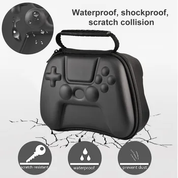  Cestovné puzdro Kabelky Pre PS5 Herný ovládač Shockproof EVA Tvrdé Ochranné Taška na Rukoväť Tašky Pre Playstation 5 puzdro