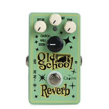  Caline CP-512 Starej Školy Reverb Gitarová Efekt Pedál Gitarové Príslušenstvo