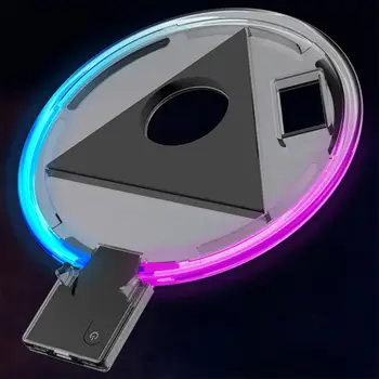  Pre PS5 Konzoly Nastaviteľné RGB Base LED Atmosféru Svetla Postaviť Vertikálne Horizontálne Stanice Držiak Pre PS5 Hosť Hra Príslušenstvo