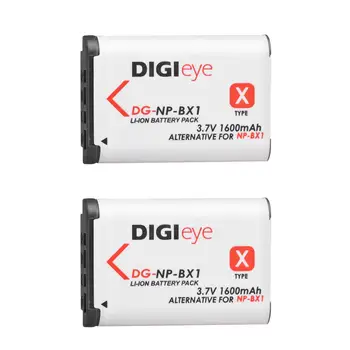  1600mAh NP-BX1 NPBX1 NP BX1 Batérie pre Sony Cyber-Shot DSC RX1 RX100 X3000 AS10 AS50 AS300 HX50 HX300 HX400 WX300 CX40 CX240